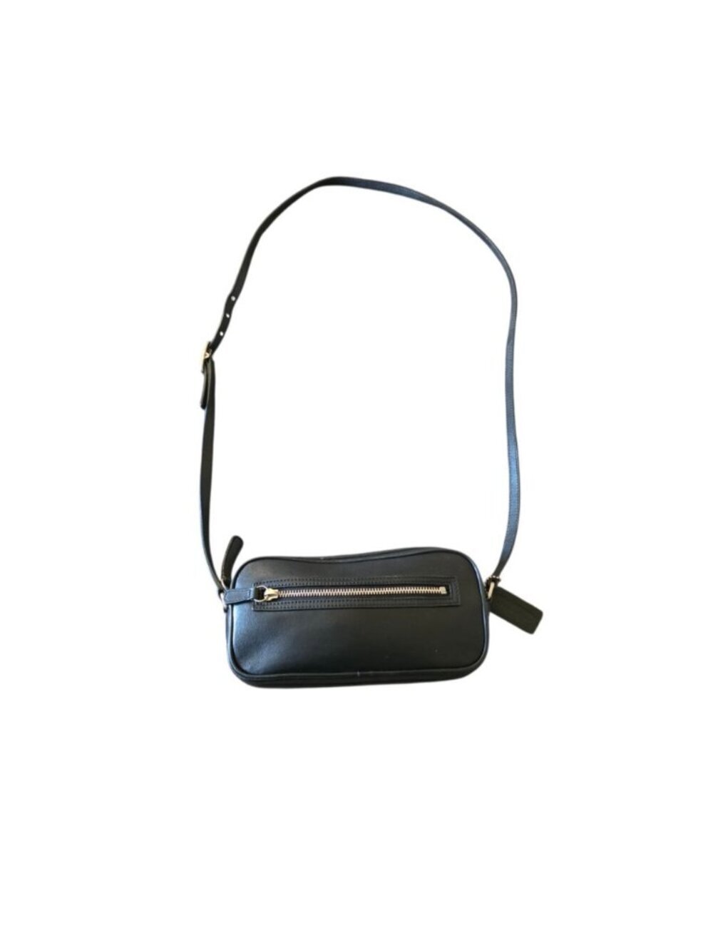 Vintage Y2K Coach 9589 Black Leather Legacy West Mini Camera Crossbody Bag - Picture 14 of 16